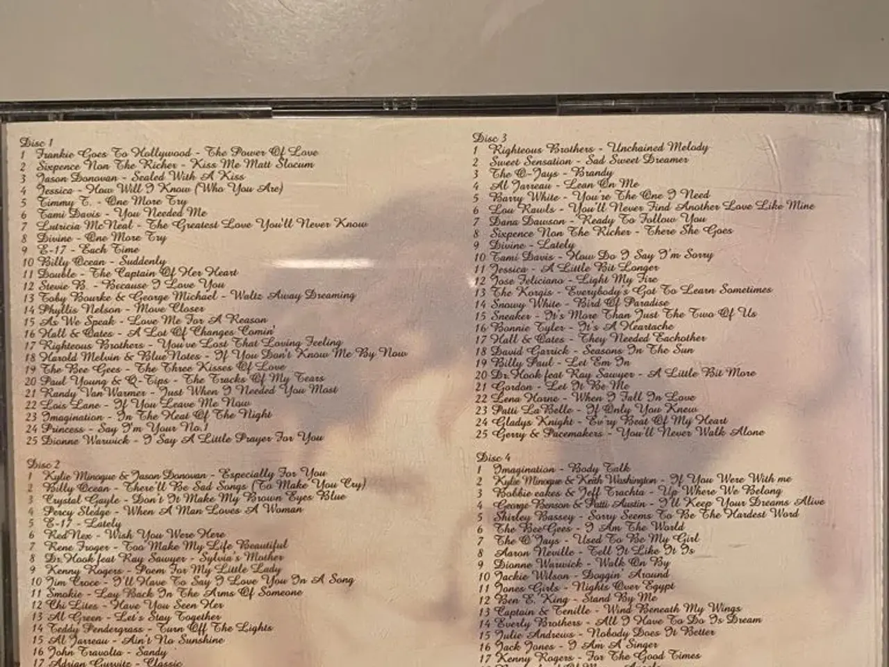 Billede 2 - Lovesongs top 100 (4 disc)