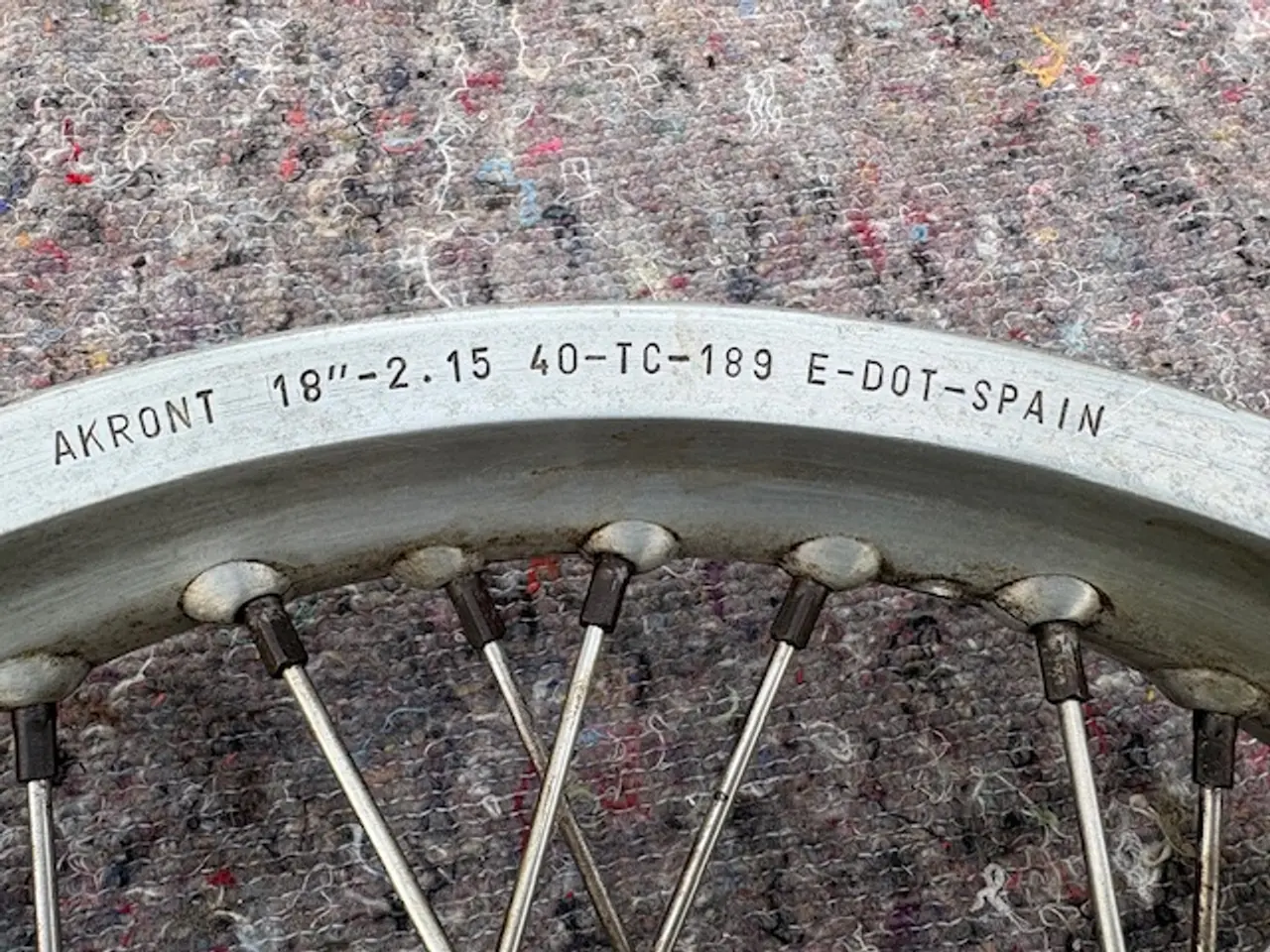 Billede 1 - Moto Guzzi California 3 forrest egerfælg