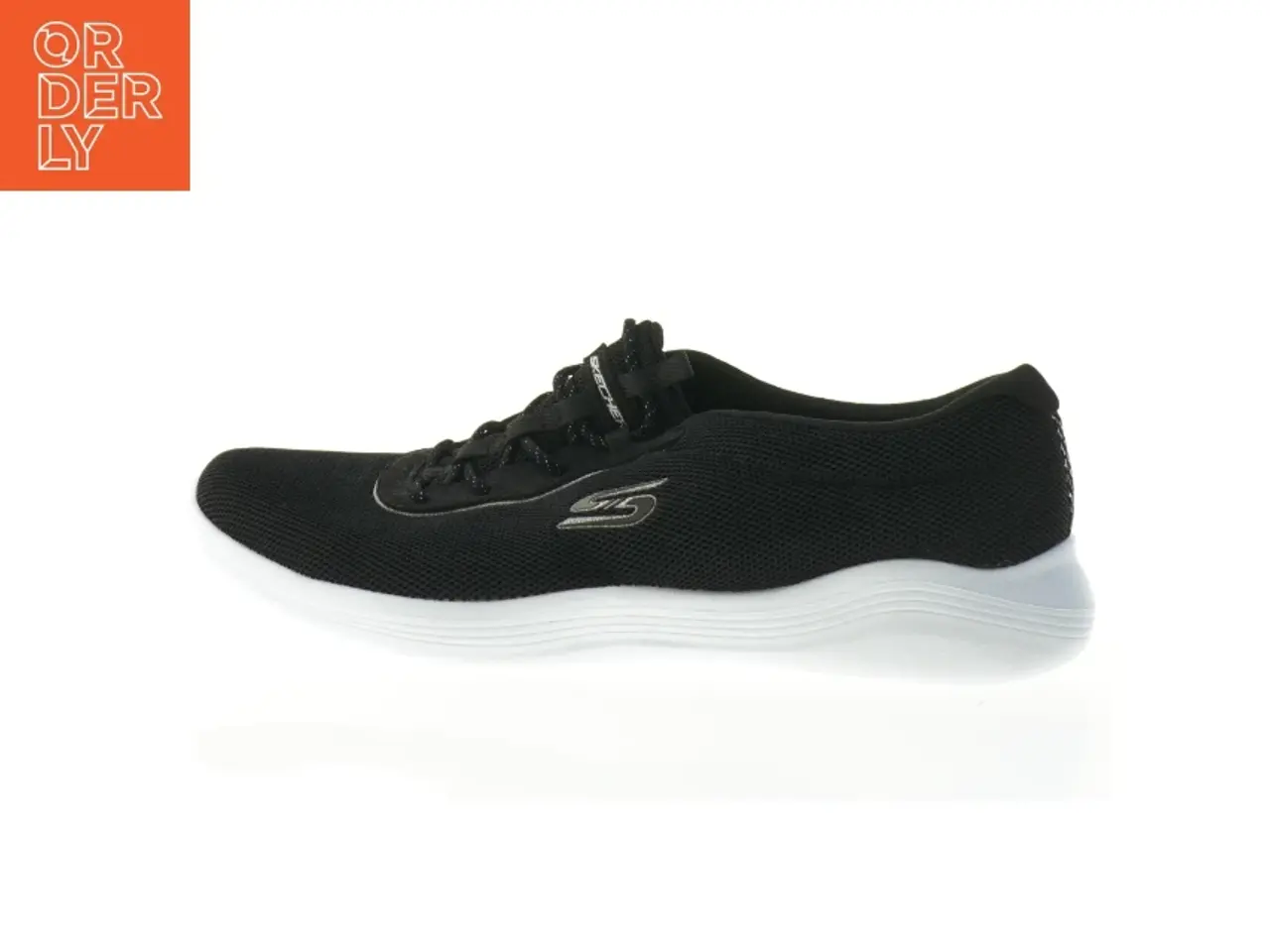 Billede 1 - UBRUGTE Sorte Air cooled Memory Foam sneakers fra Skechers (str. 41)