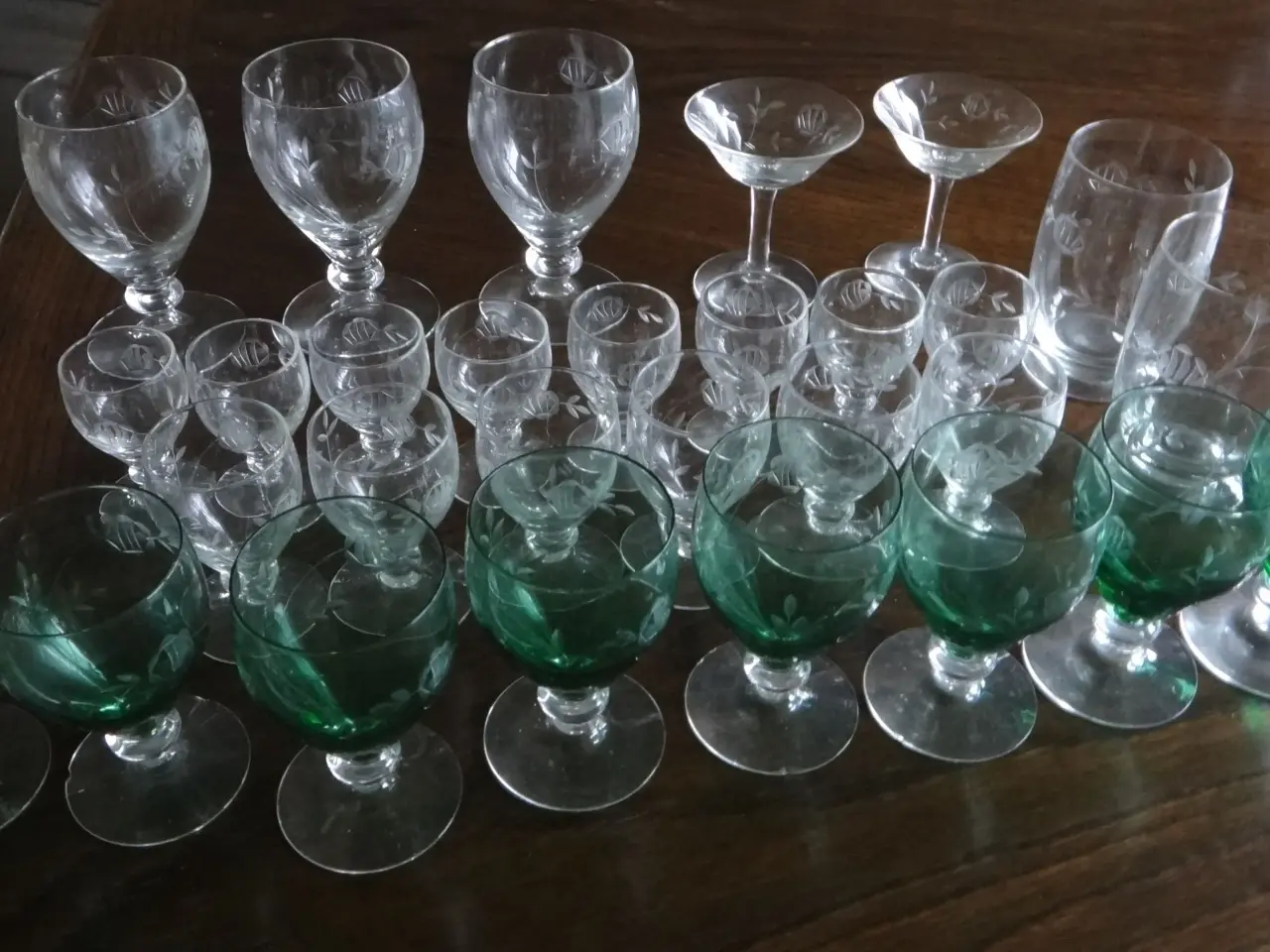 Billede 2 - Gamle glas (ukendt navn).