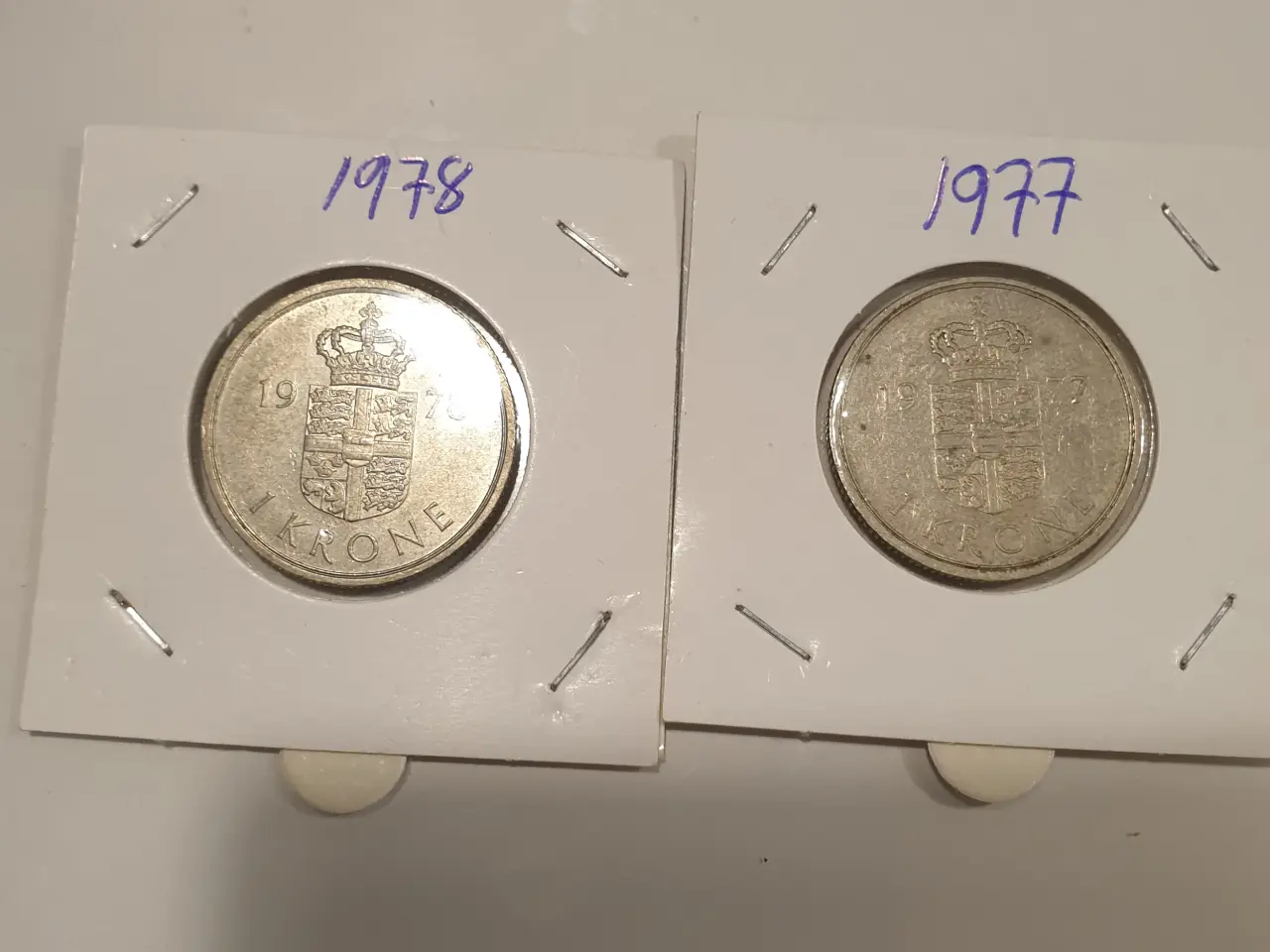 Billede 8 - 22 Forskellige 1 Kroner