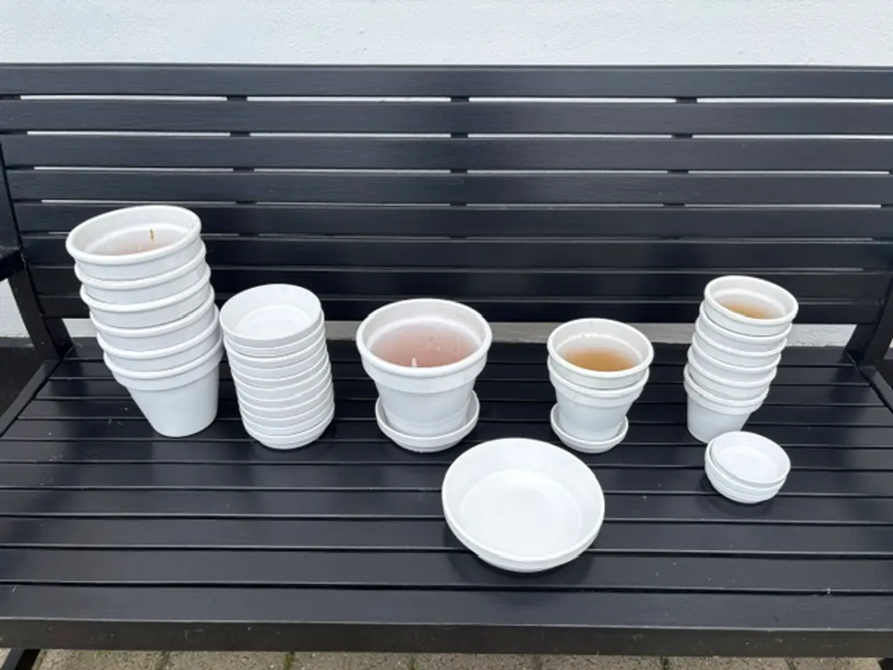 Billede 1 - Scan-pot 31 dele Urtepotteskjulere og underskåle