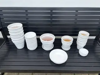 Scan-pot 31 dele Urtepotteskjulere og underskåle