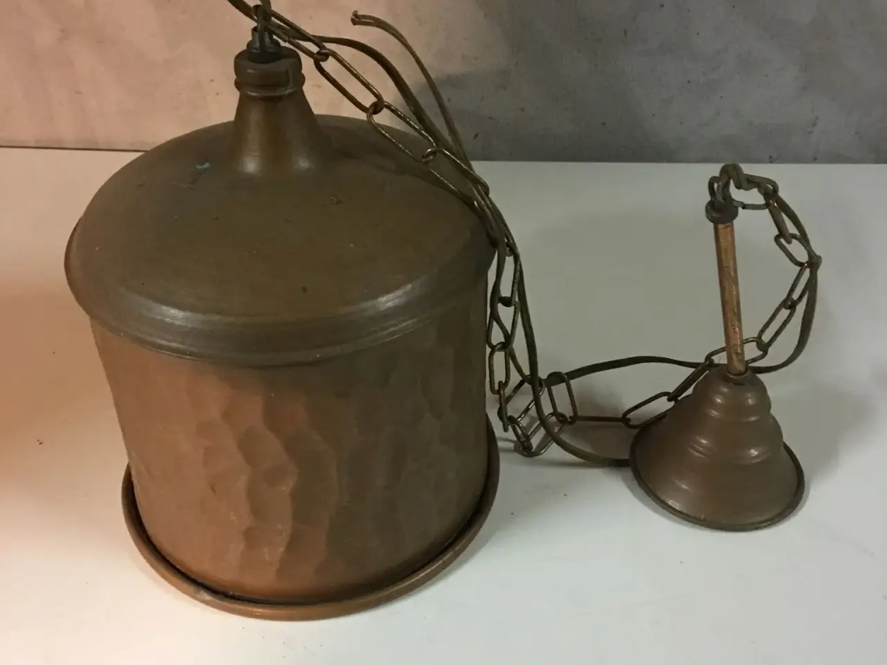 Billede 3 - Kobber vaser og lampe