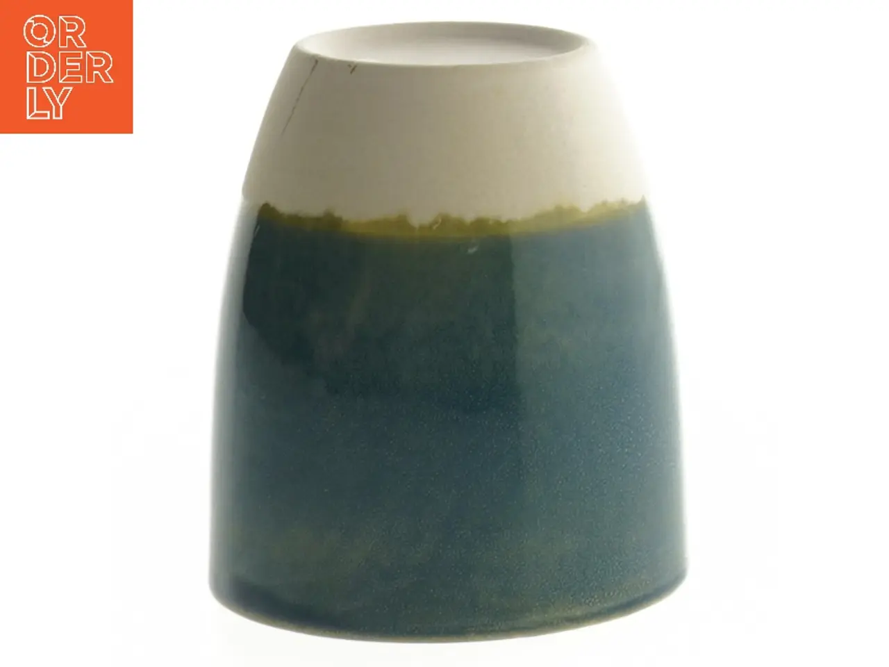 Billede 2 - Sæt med to keramik kopper (str. 8 cm)