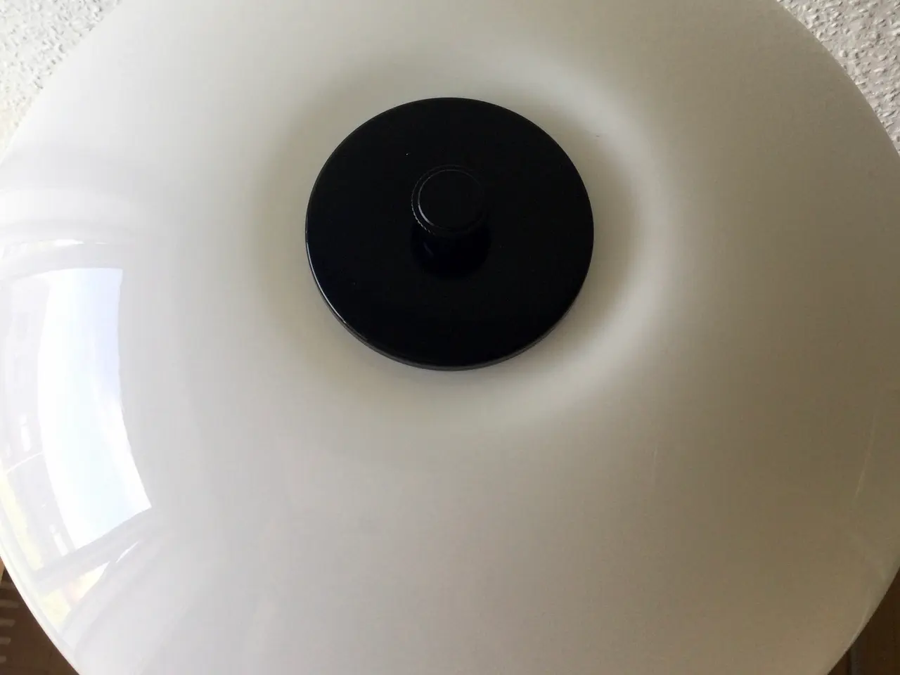 Billede 6 - Bordlampe med hvid glasskærm