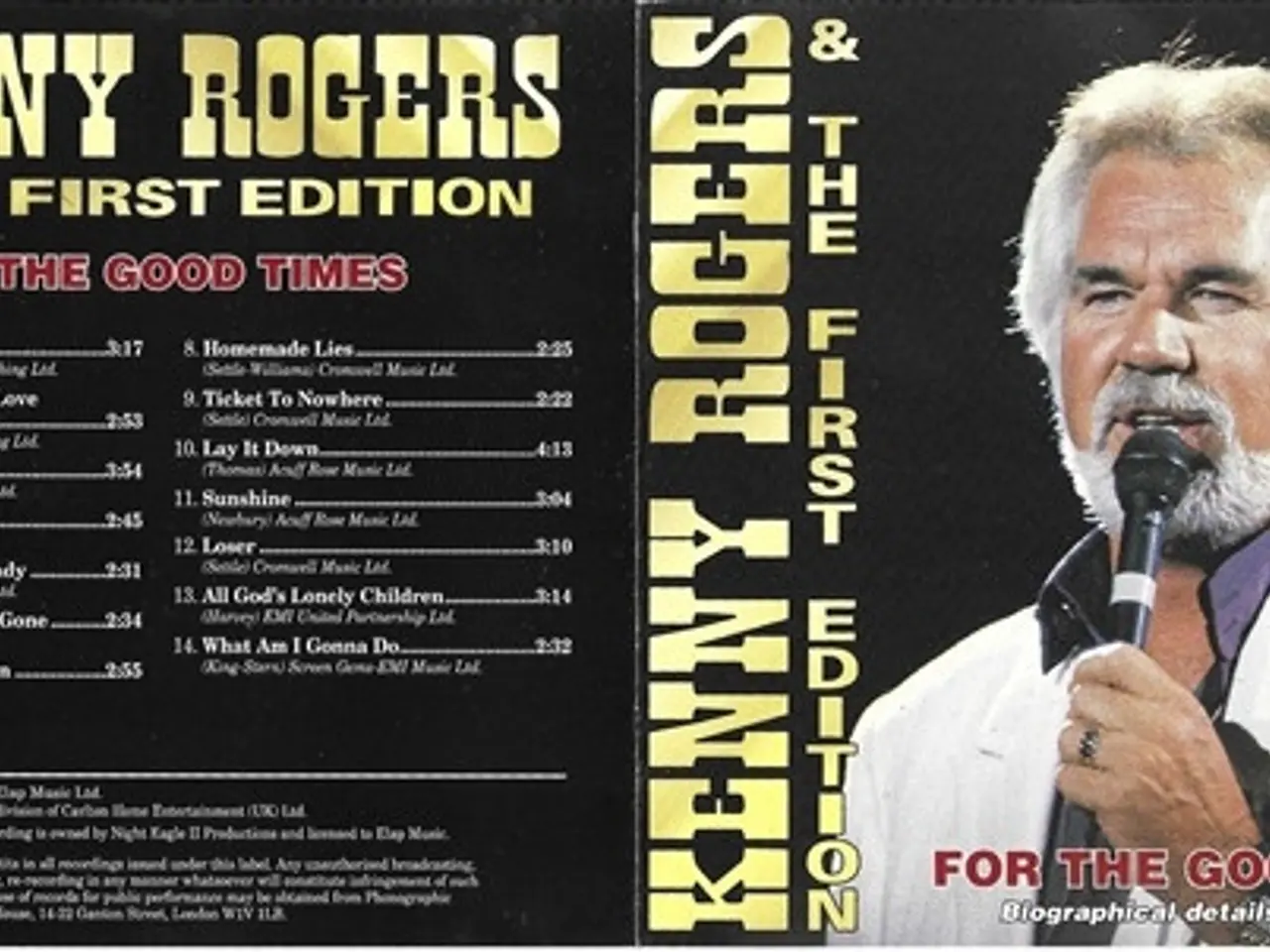 Billede 6 - Kenny Rogers & The… – For The Good Times – CD