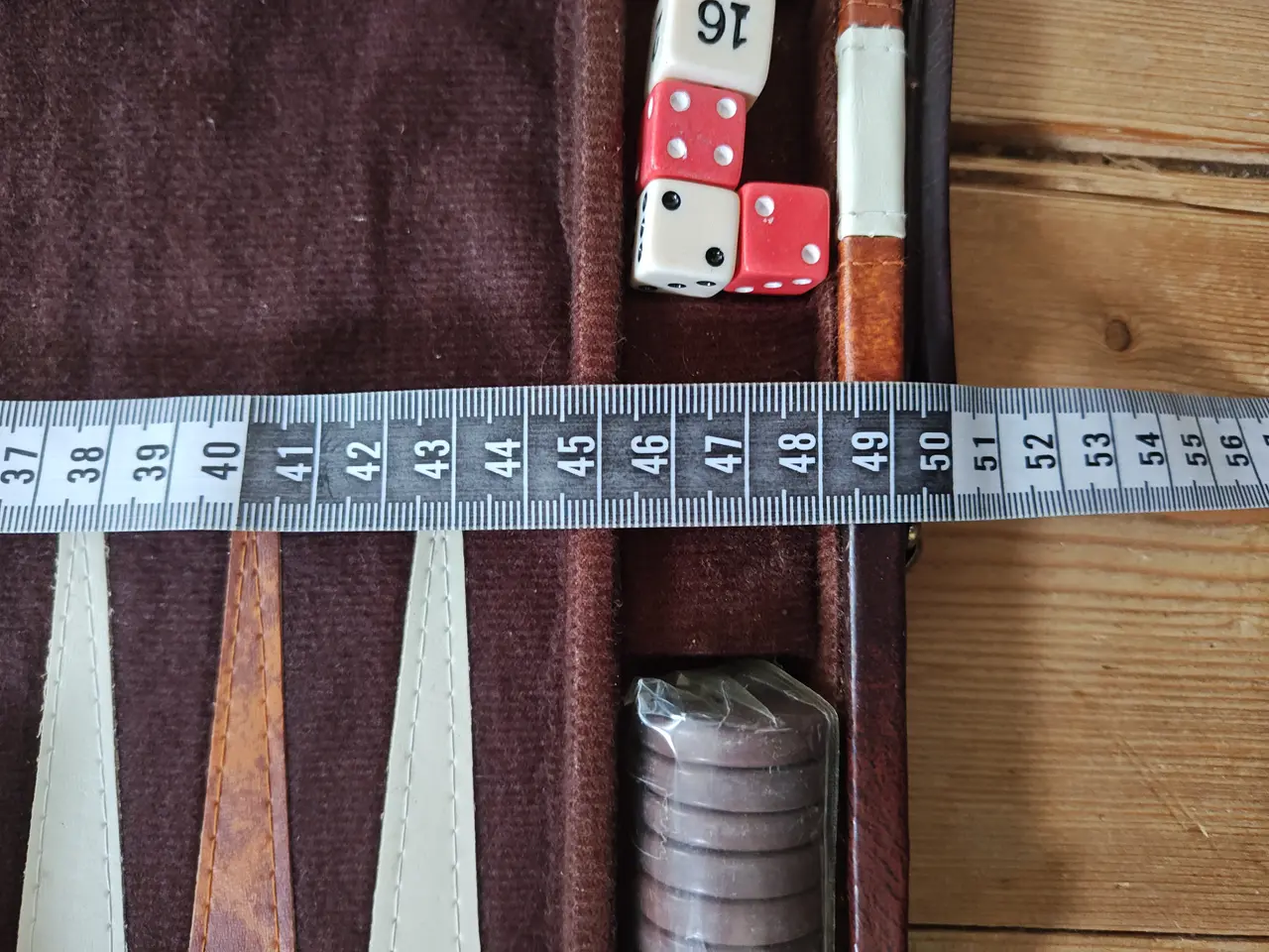 Billede 3 - Backgammon i kuffert Brætspil