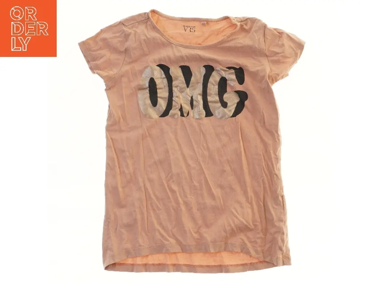 Billede 1 - T-shirt med tryk fra VRS (str. 122)