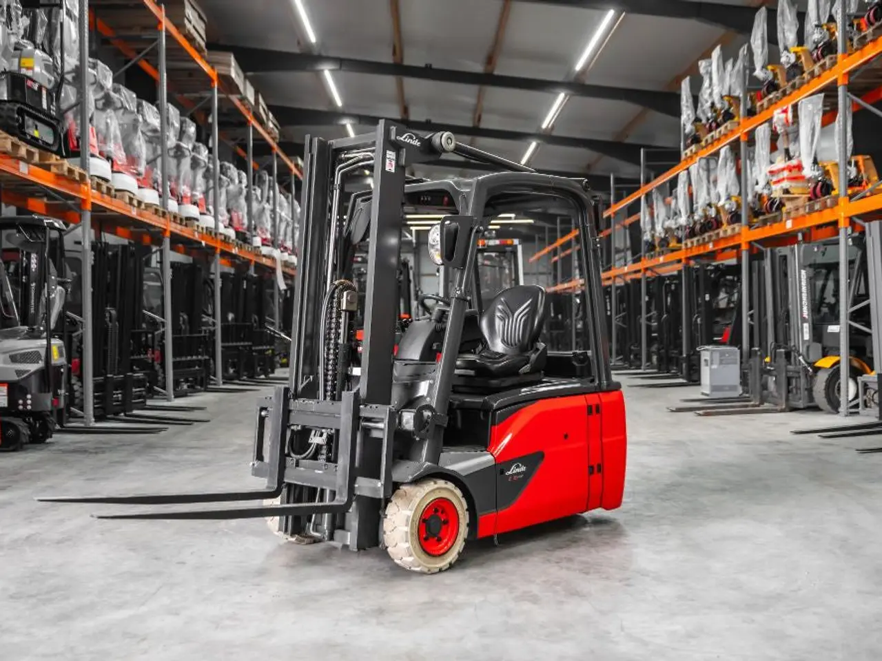 Billede 2 - Linde E 16 L-02 el-gaffeltruck - 1600 kg, 3140 mm - brugt