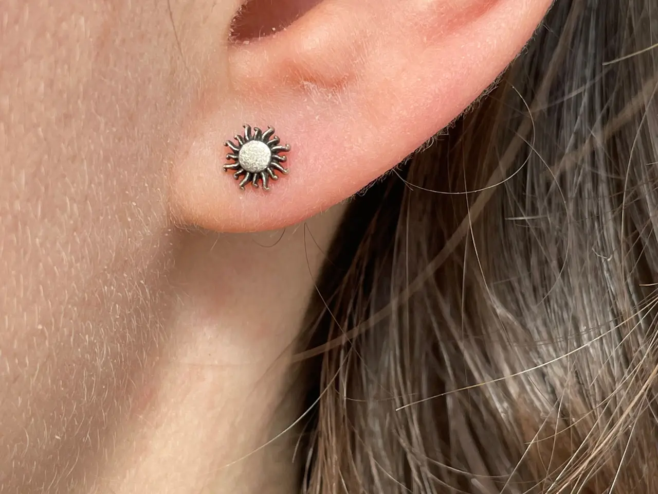 Billede 7 - IX Studios Sol Earring Silver 