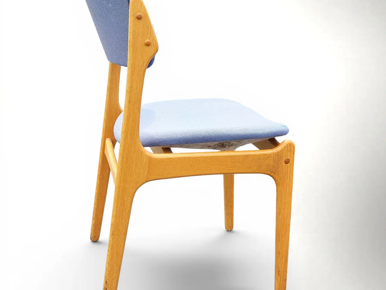 Billede 5 - Erik Buch OD49 stol i eg – dansk design