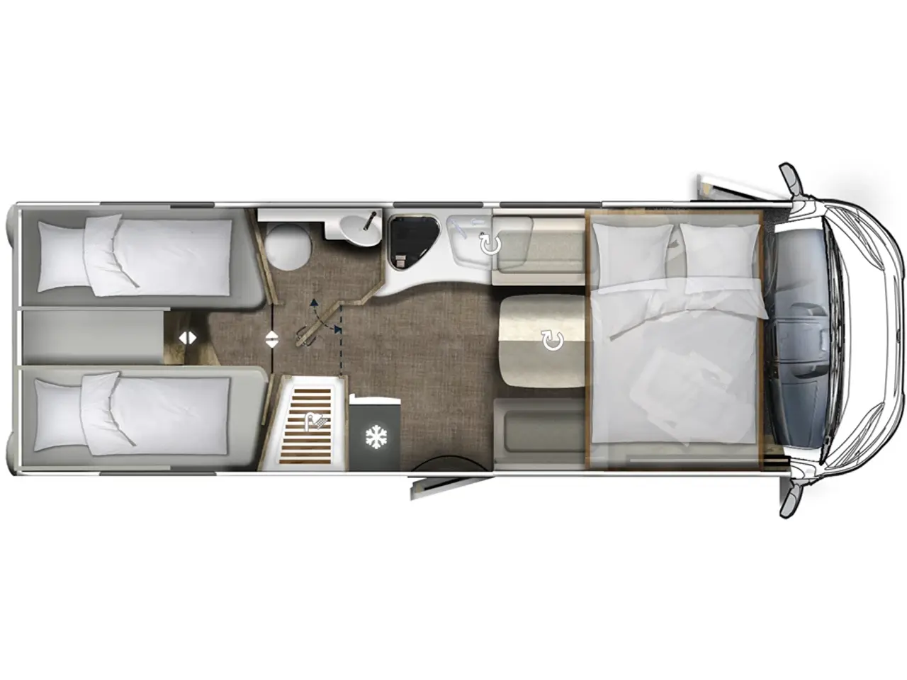 Billede 6 - 2026 - Euramobil Integra Line 720 EF