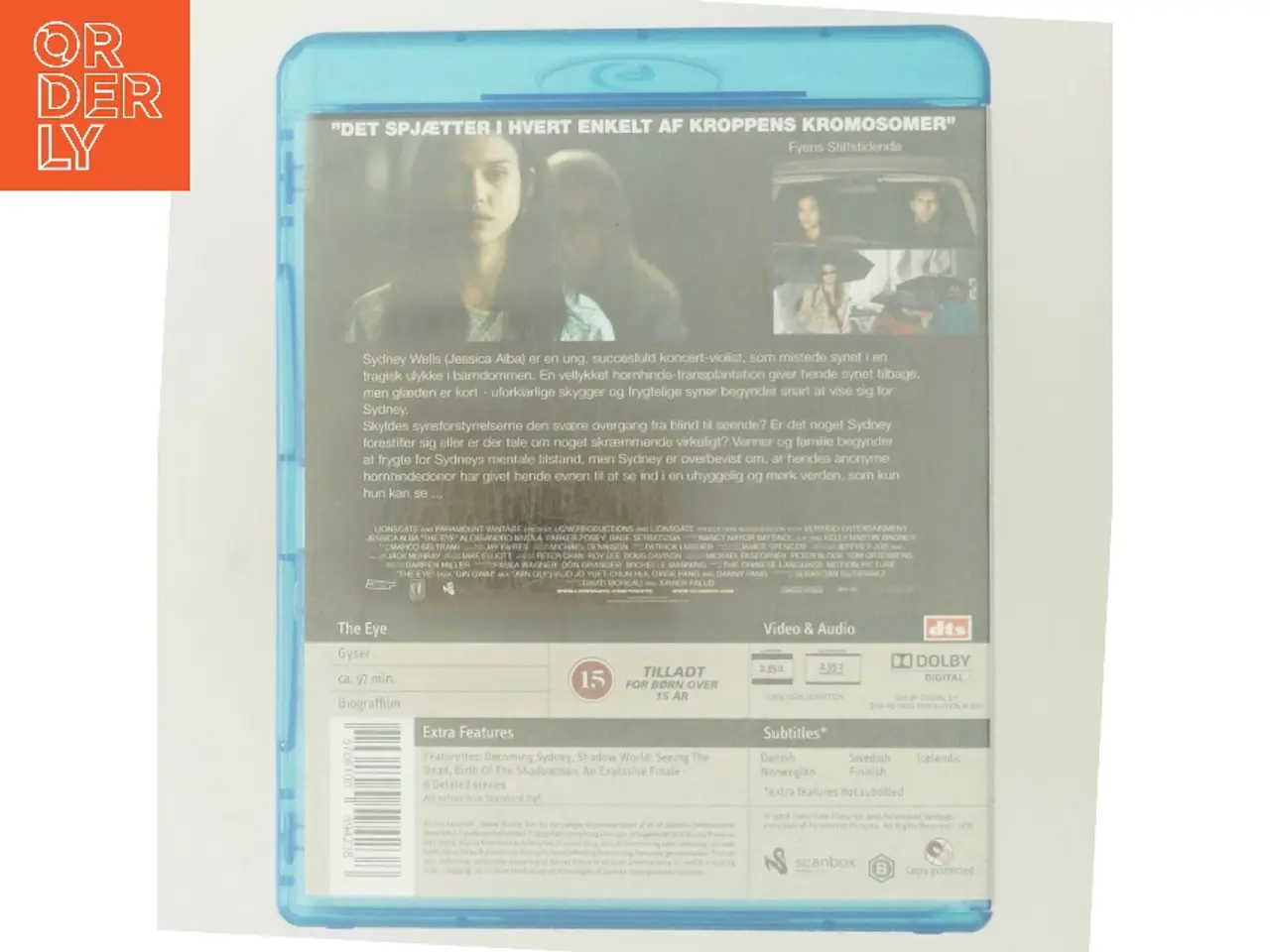 Billede 3 - The Eye med Jessica Alba (DVD)