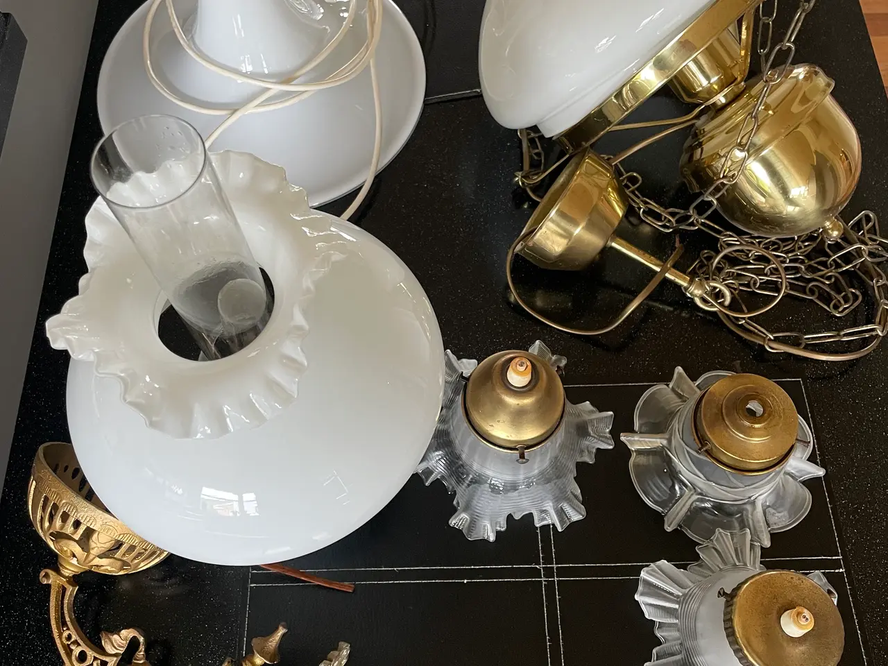 Billede 1 - Flere antik lamper