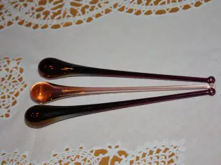 Glasophæng / dråber 21 cm i lustre glas