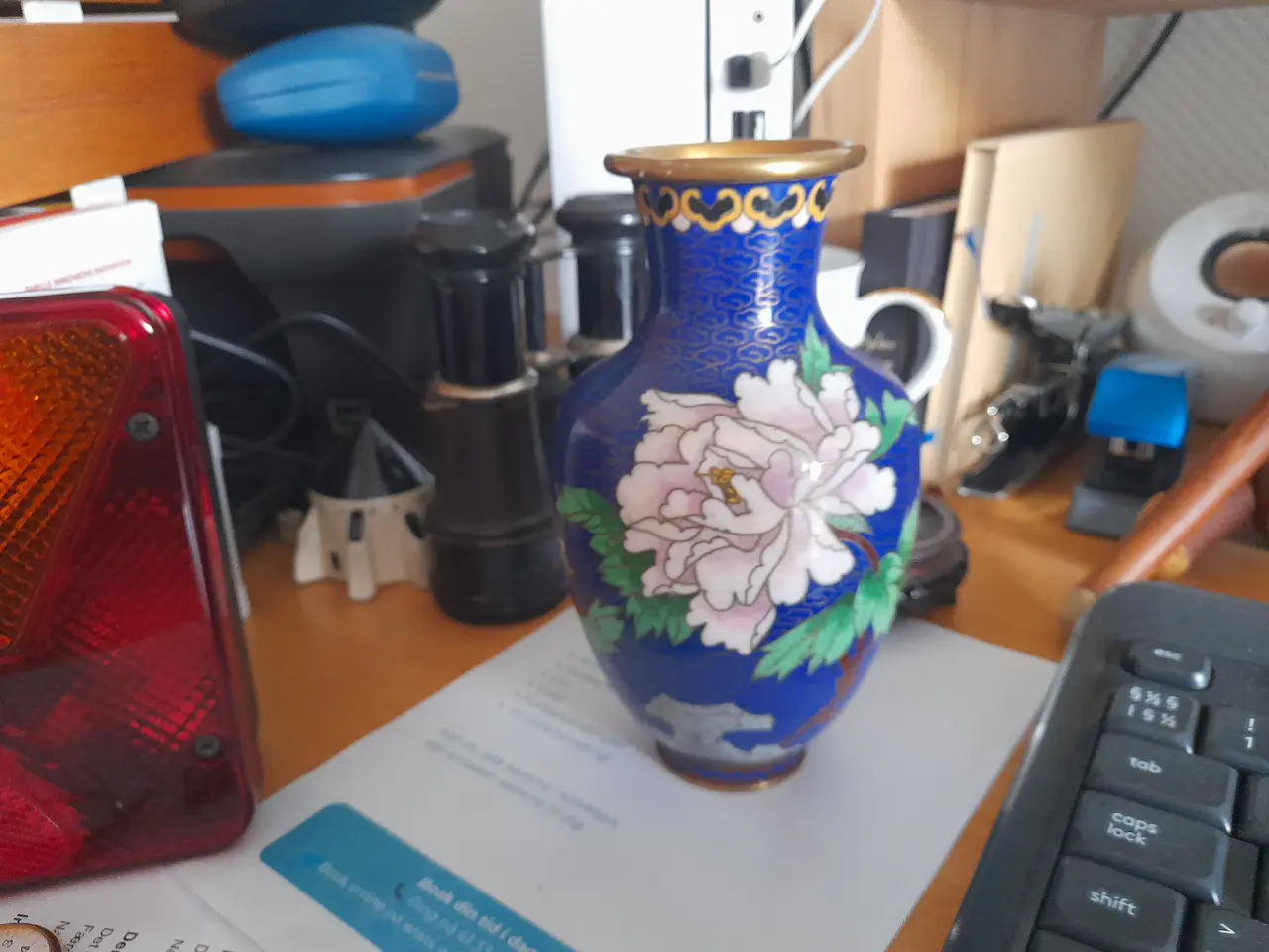 Billede 1 - Cloisonne vase