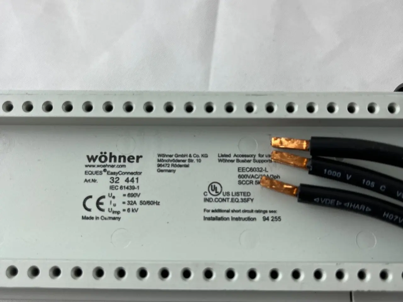 Billede 9 - Wöhner 32 441 EQUES EasyConnector 32A 690V