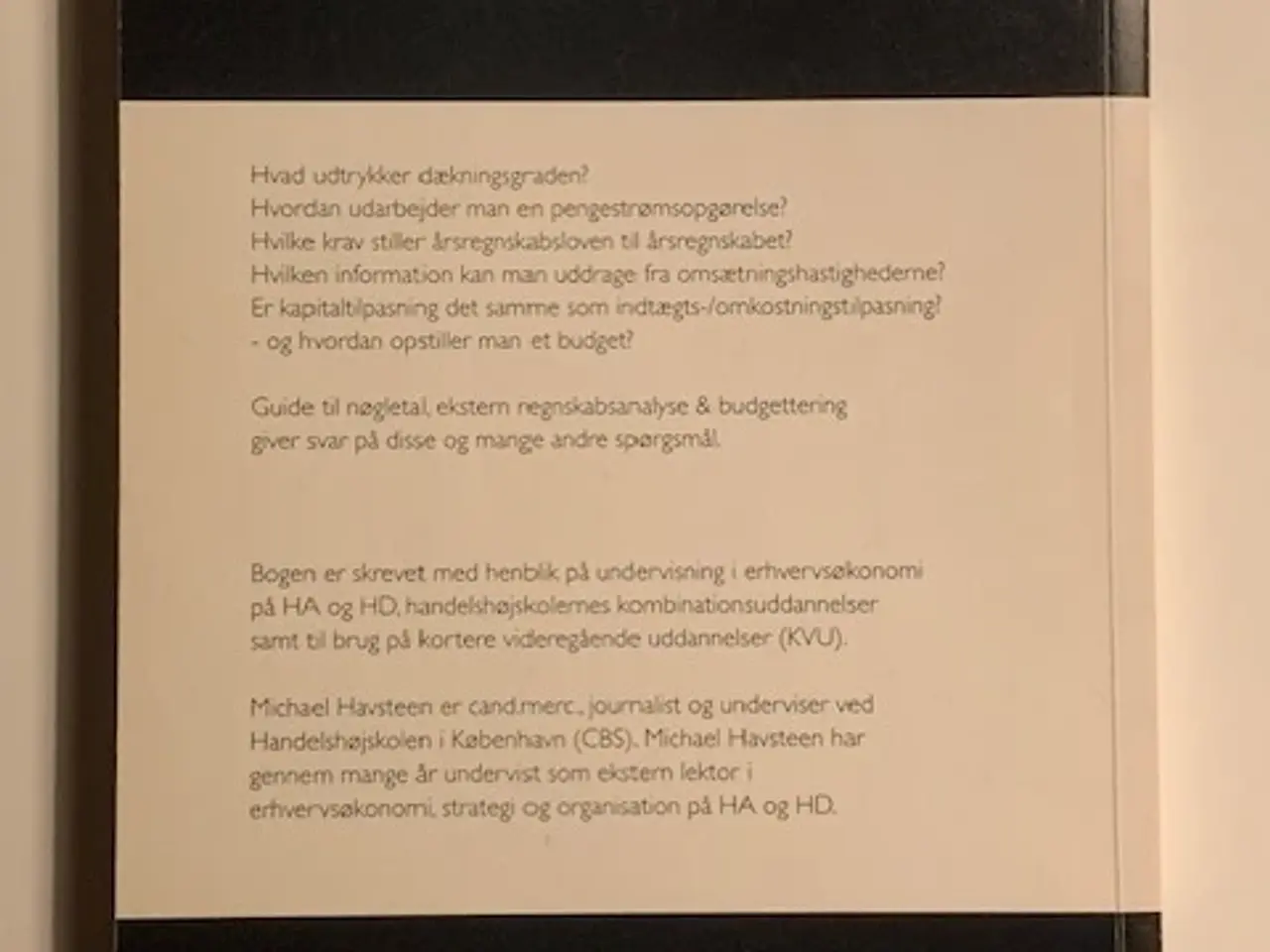 Billede 2 - Guide til Nøgletal ekstern regnskabsanalyse & budg