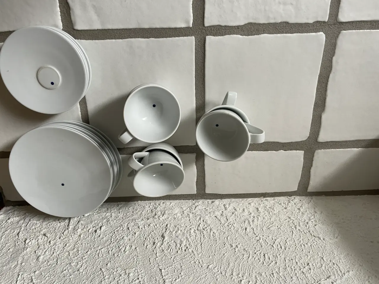 Billede 1 - Jacob Jensen Porcelæn “Blue Point / Blå Prik” 
