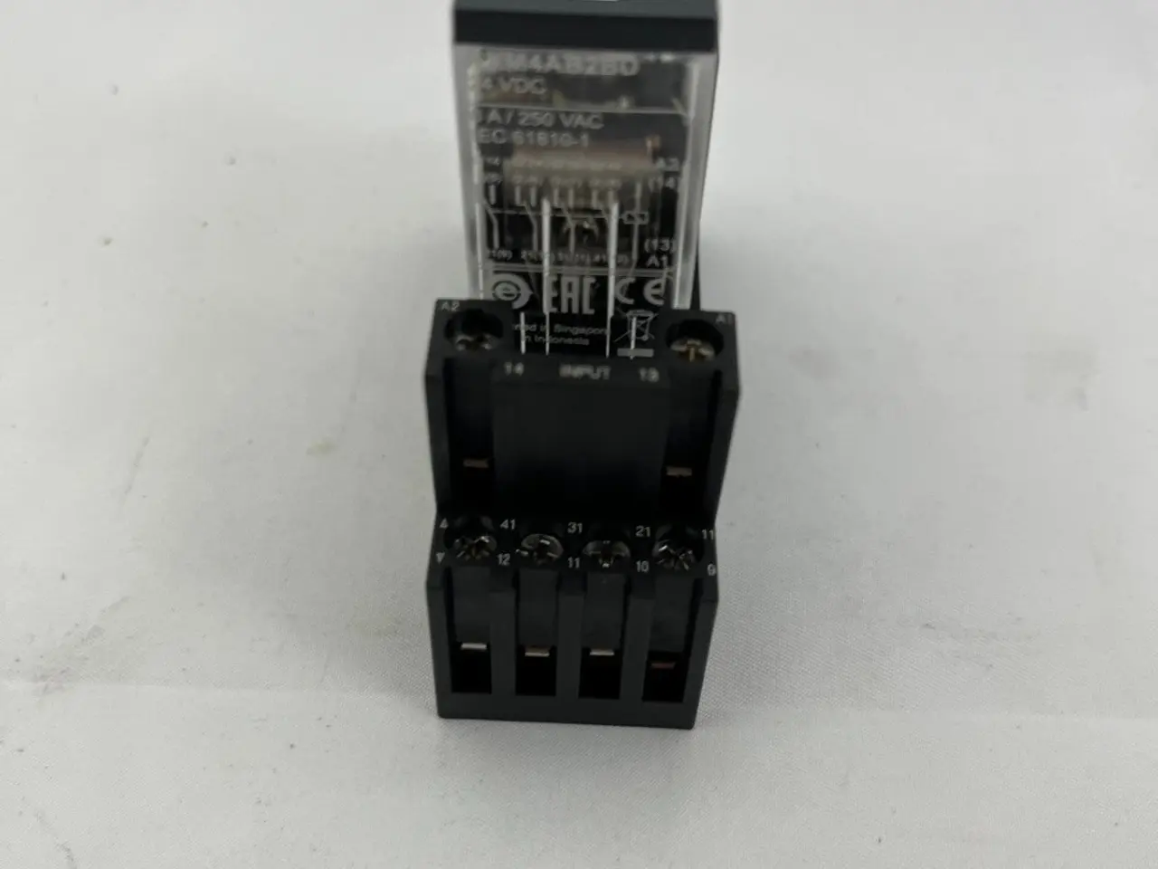 Billede 4 - Schneider RXM4AB2B2BD 24VDC Plug-In relæ + DIN