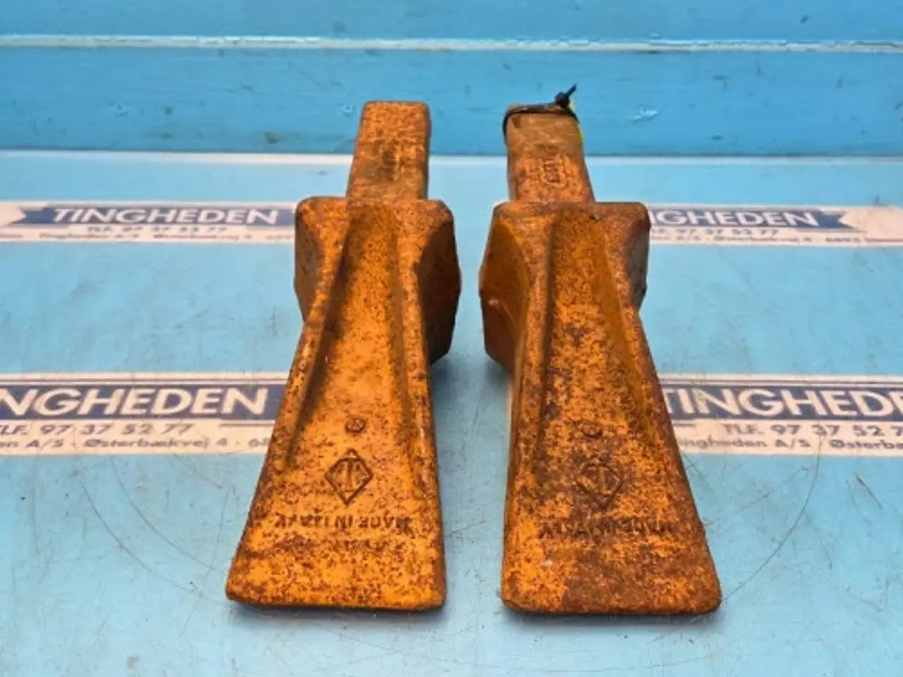 Billede 2 - Hydrema 806 Tænder til Grabbe Sæt 2 Stk 548023