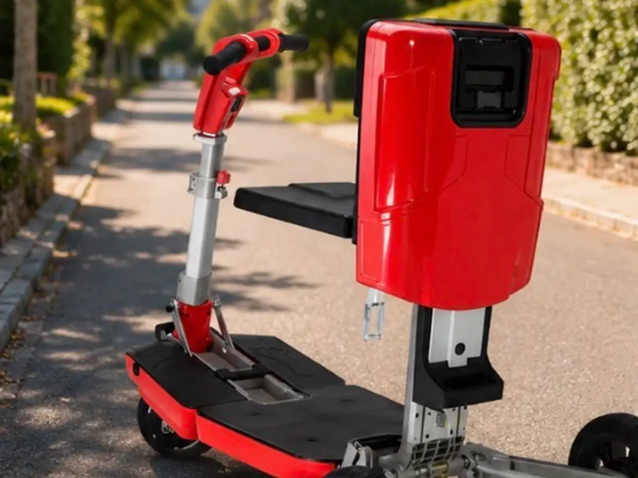 Billede 4 - Handicab foldbar el scooter for fly