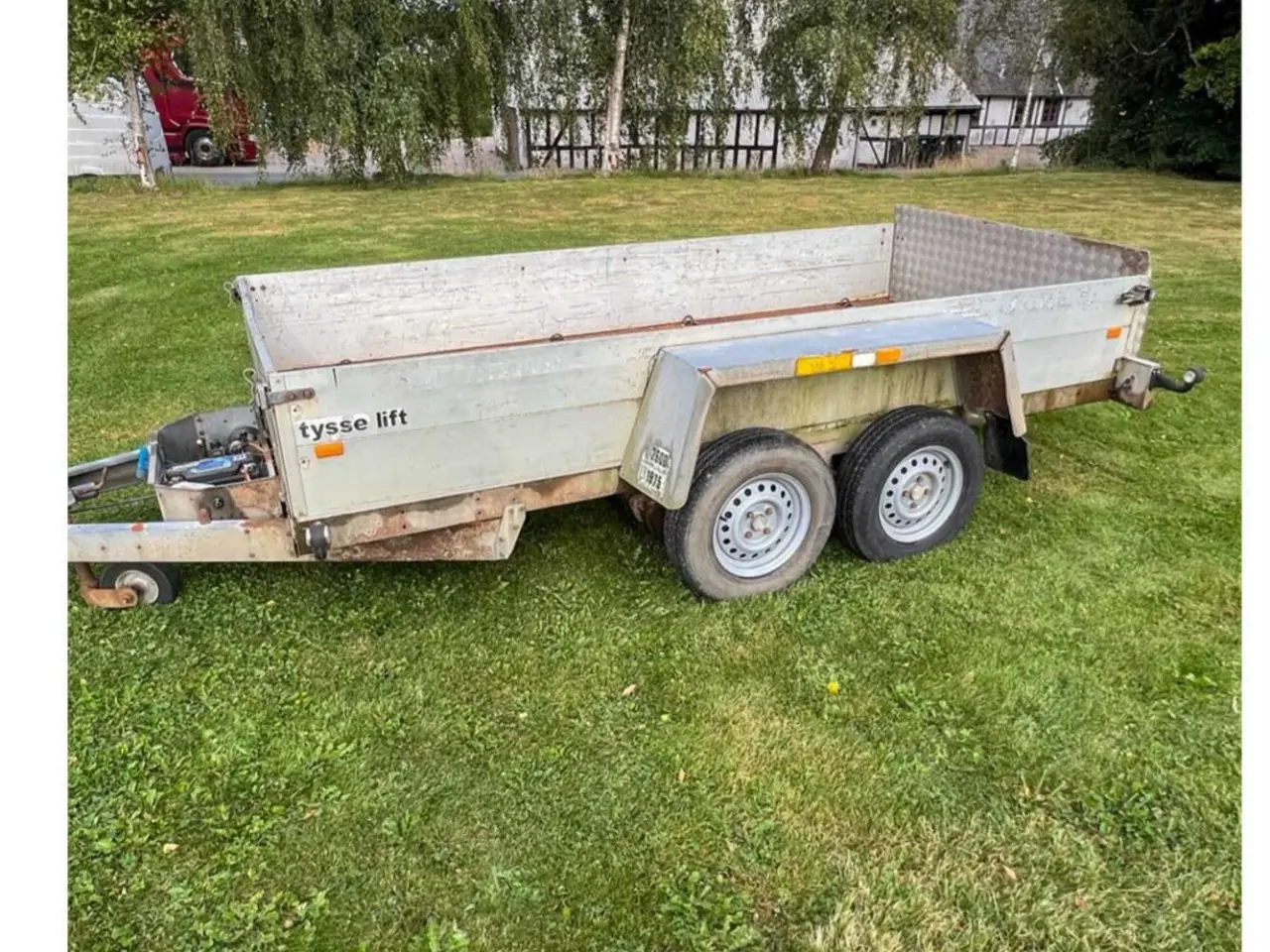 Billede 5 - Nysynet maskintrailer udlejes