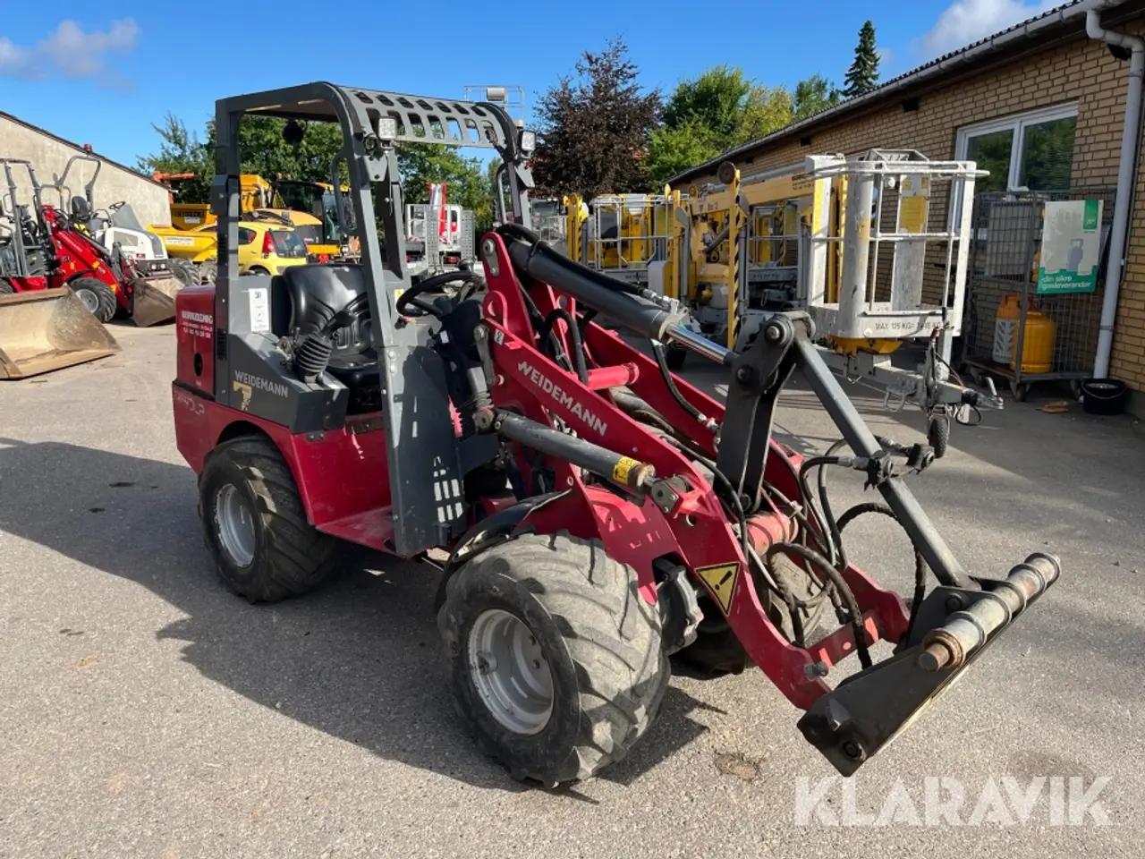 Billede 4 - Minilæsser Weidemann 1240 CX