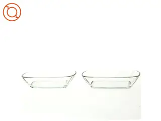 Glas-skåle fra Lav (str. 19 x 14 x 4 cm)