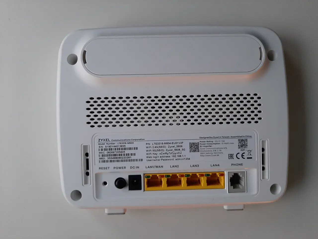 Billede 3 - 4G🟢 Zyxel lte 3316, til simkort og til ( ( ☎️ ) )