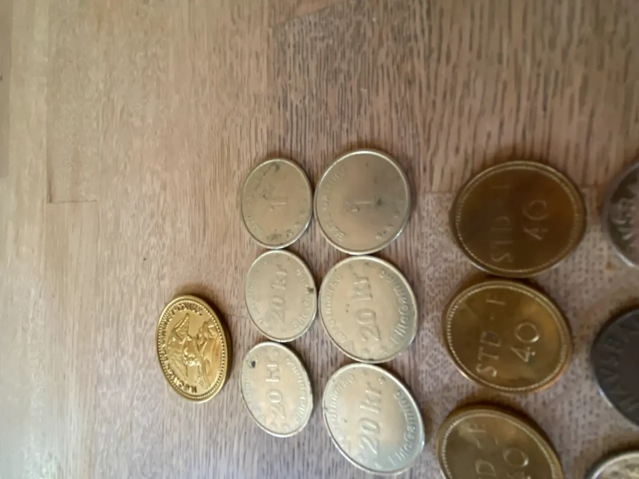 Billede 2 - Spillemønter diverse fra Danmark