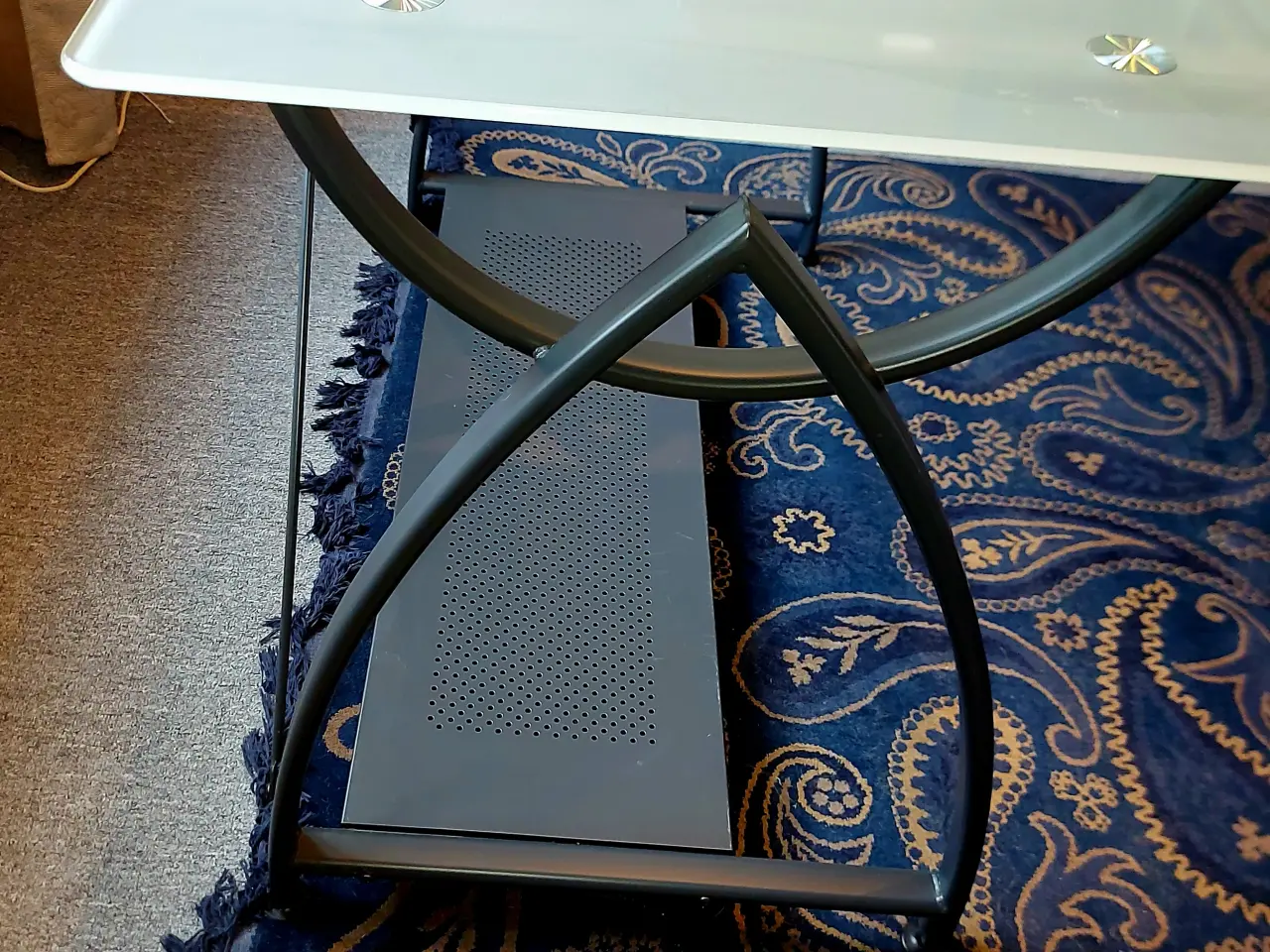 Billede 5 - 7Mm glass Skrevbord /computerbord