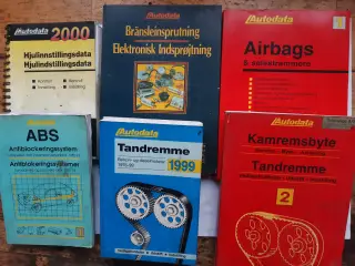 autodata bøger, auto dele, nyt, brugt,