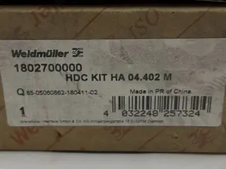 Weidmüller HDC KIT HA 04.402 M Heavy Duty stik Set