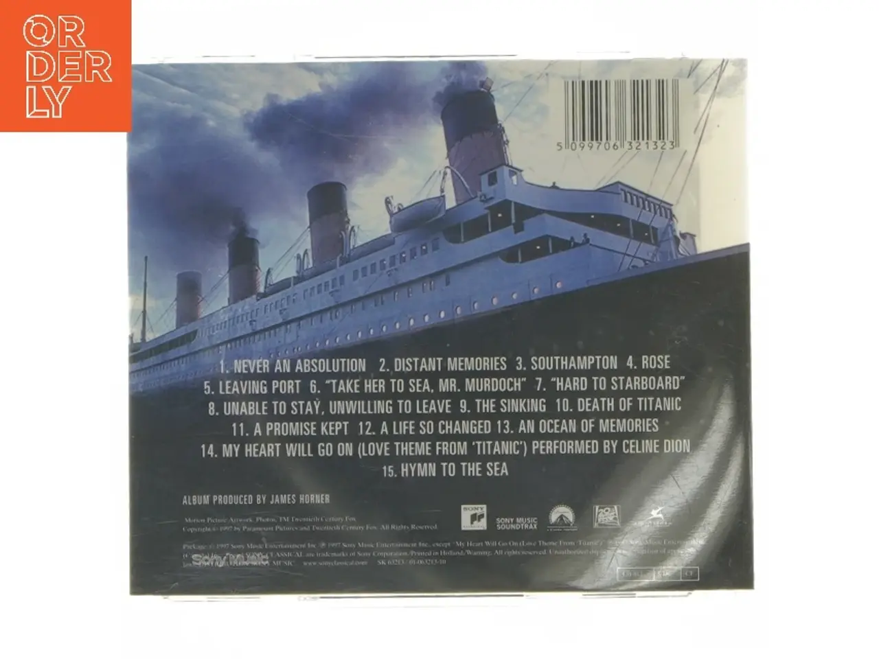 Billede 3 - Soundtrack CD til filmen Titanic