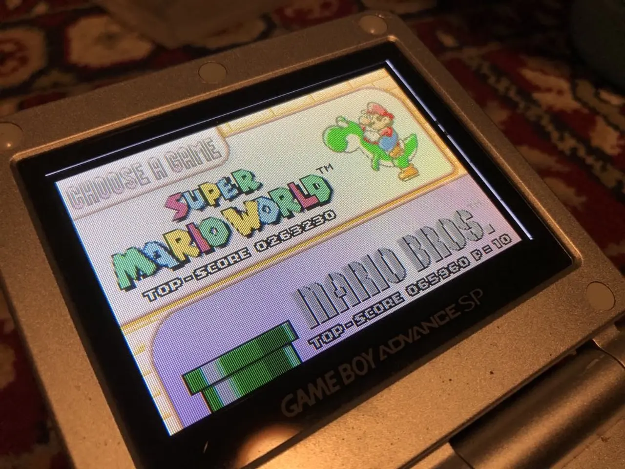 Billede 12 - Tribal Game Boy Advance SP AGS 101+ Super Mario Wo