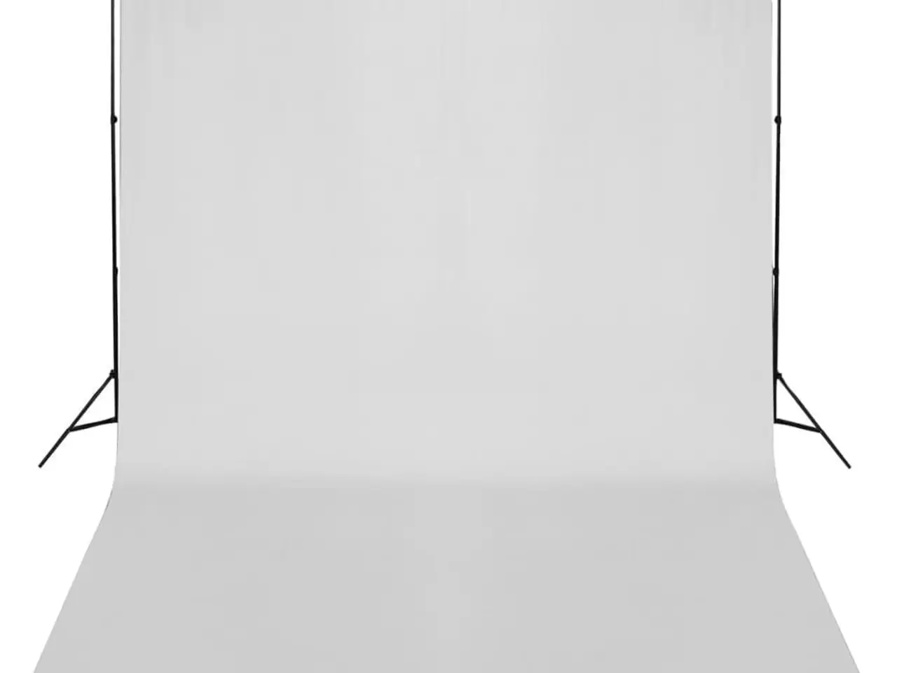 Billede 4 - Stativsystem til fotobaggrund 300 x 300 cm hvid