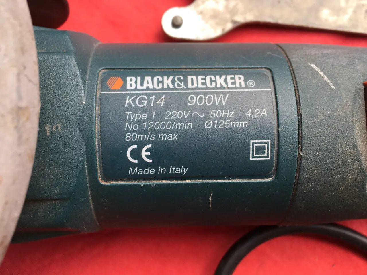Billede 3 - Black og Decker vinkelsliber