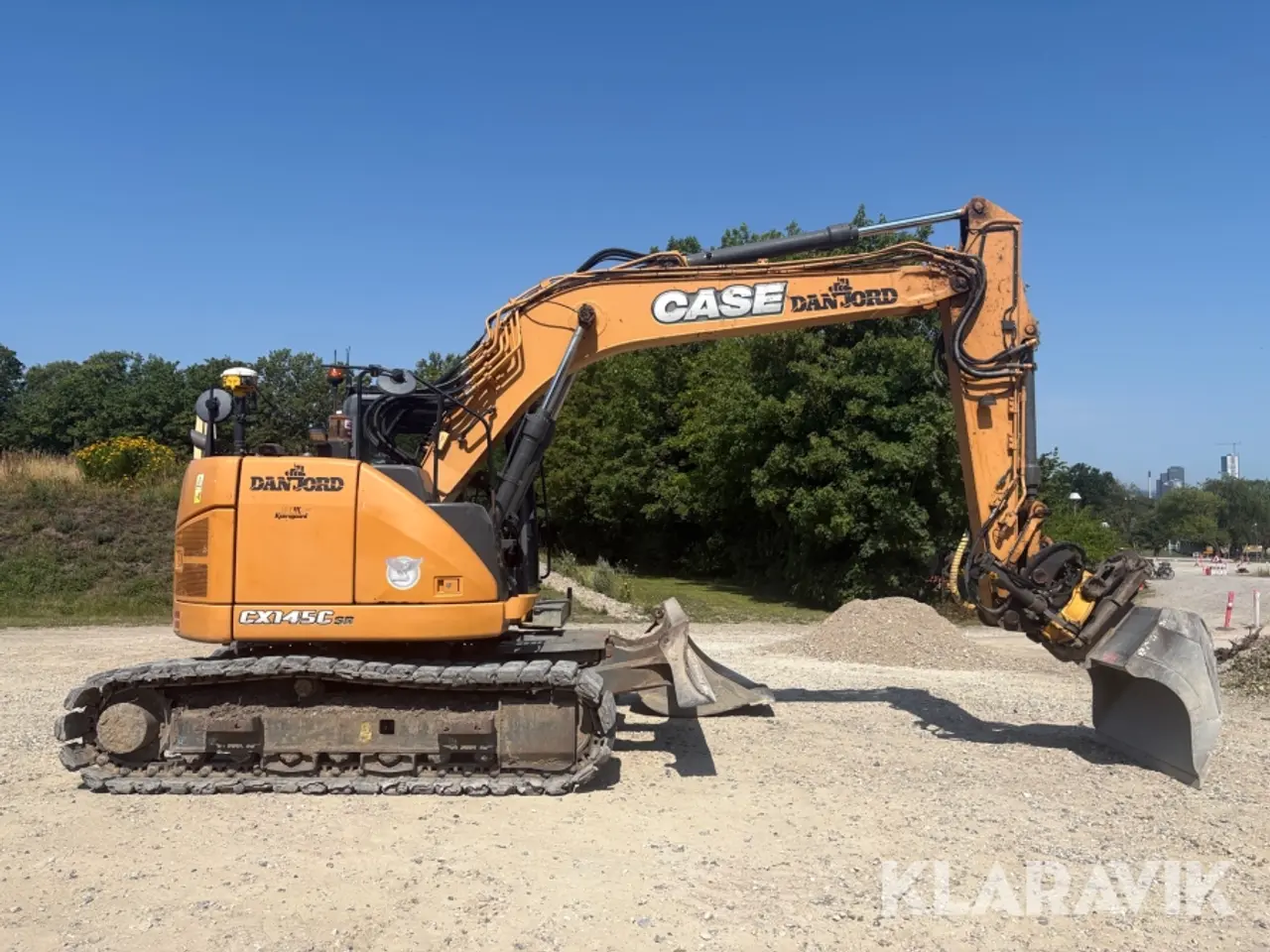 Billede 6 - Gravemaskine Case CX145C SR med Engcon & GPS