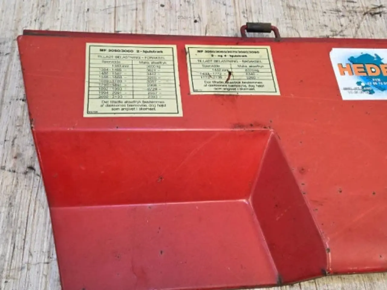 Billede 3 - Massey Ferguson 3060 Sideskærm R. 3580169M93