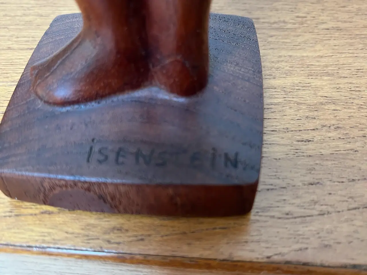 Billede 5 - Træskulptur i teak.
