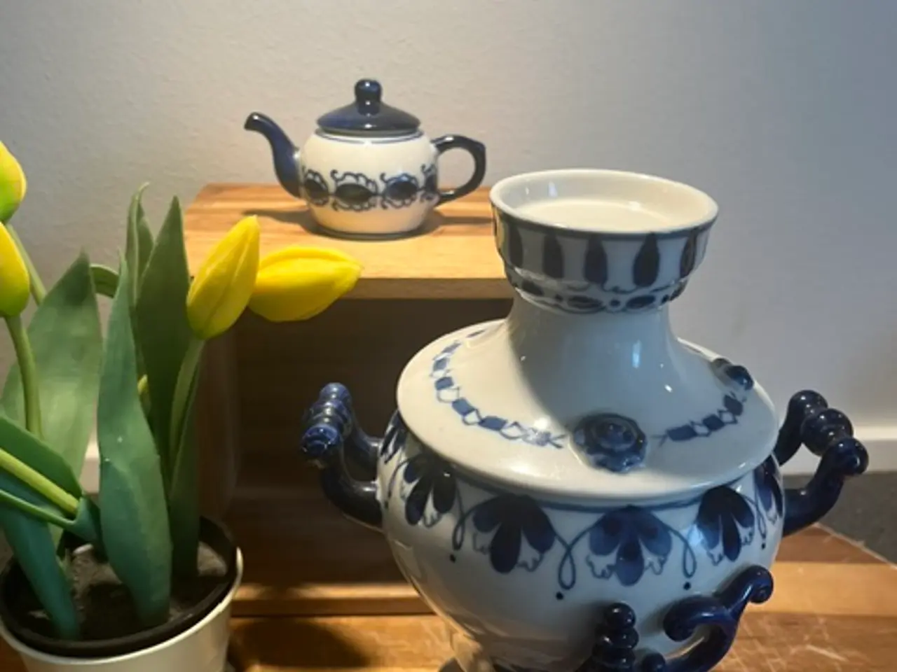 Billede 2 - Dekoration Samovar & Mini-tekande (1970-80'erne)