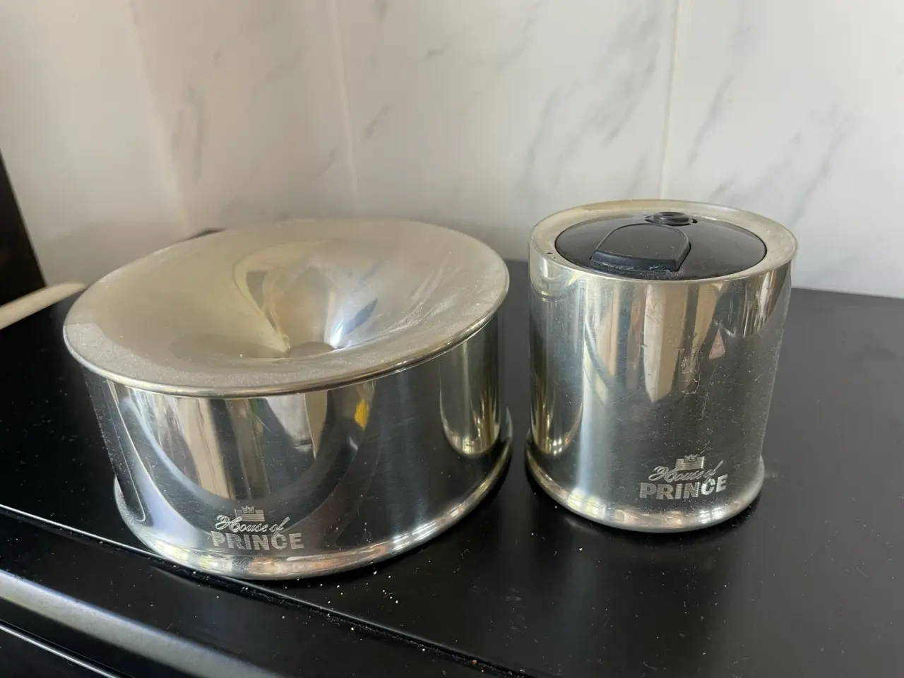 Billede 1 - Tobaks reklame lighter og askebæger 