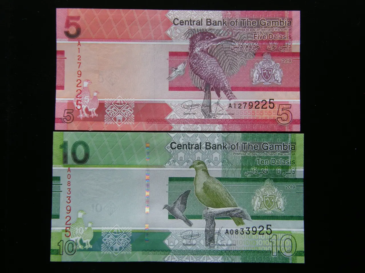 Billede 2 - Gambia   5 Stk.  Unc.