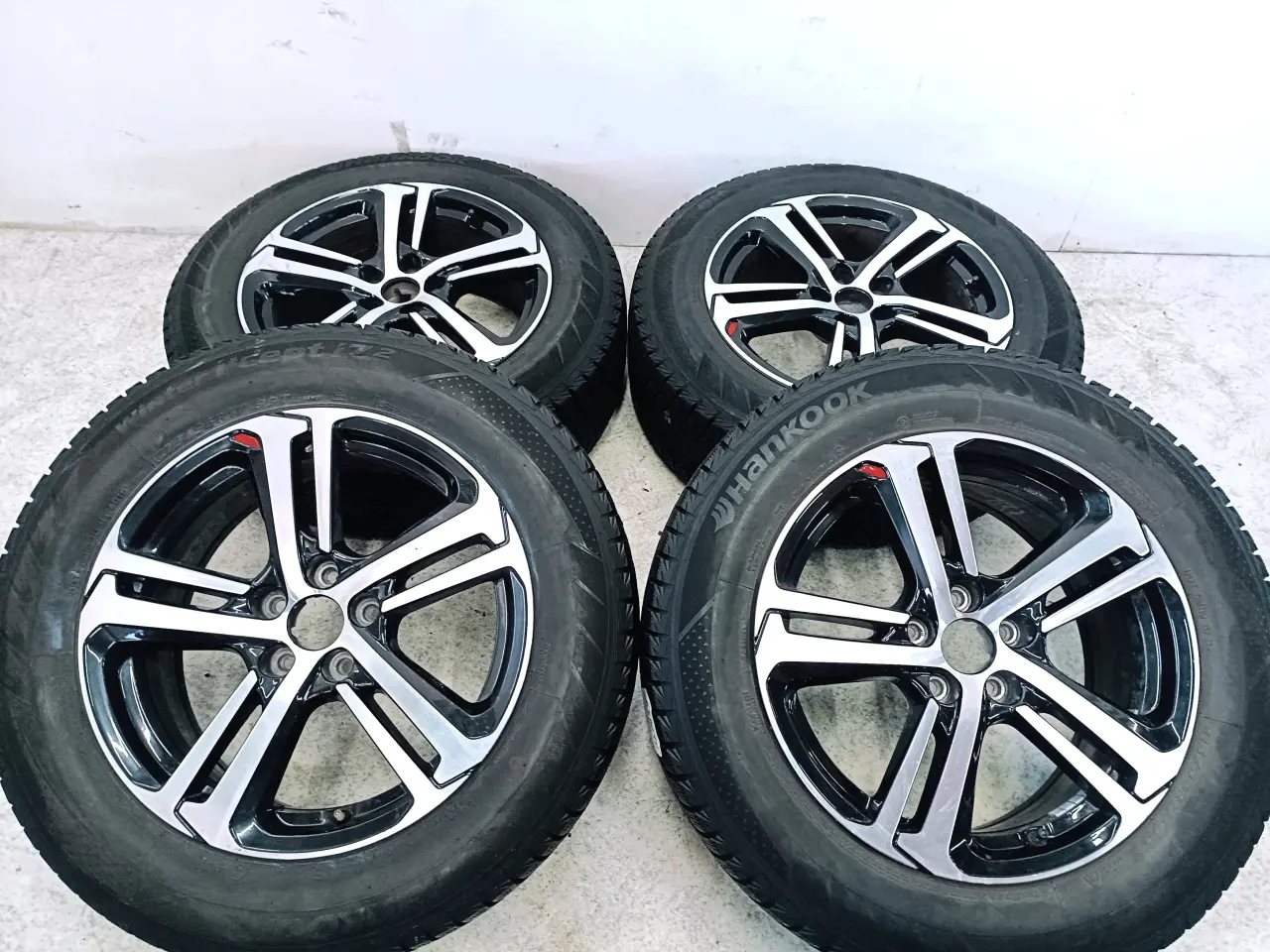 Billede 3 - 5x108 17" ET44 nav 65,1ø PEUGEOT vintersæt