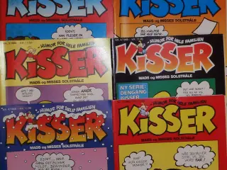 Kisser - 8 stk, Tegneserie