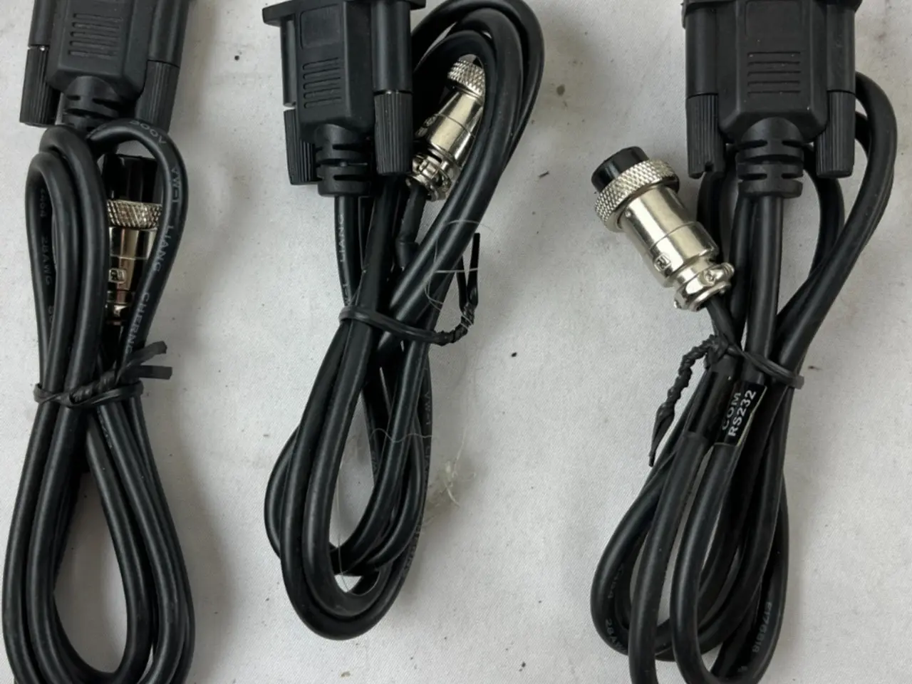 Billede 1 - Serial RS232 9‑Pin D‑Sub To 8‑Pin Circular kabel