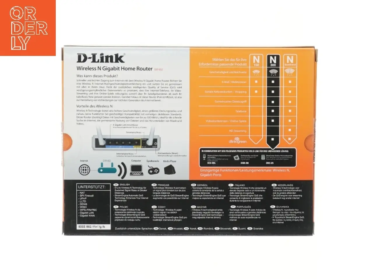 Billede 3 - D-Link DIR-652 trådløs router fra D-Link (str. 28x21 cm)
