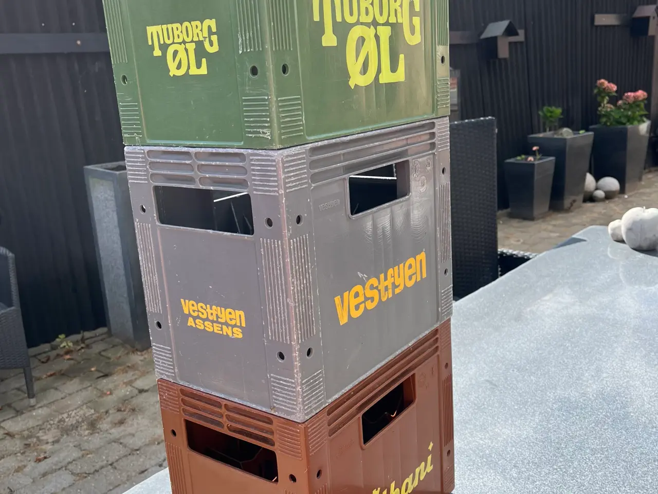 Billede 1 - 3 x 12 stk. ølkasser